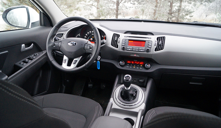 Тест-драйв Kia Sportage с двигателем 1.6 комплектация Comfort