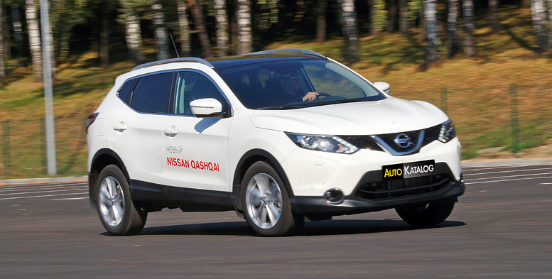 Test-drive Nissan Qashqai 2014, тест-драйв ниссан кашкай