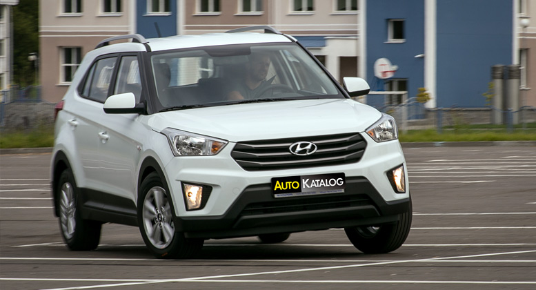 тест Hyundai Creta с двигателем 1.6 и 2.0, с передним и полным приводом