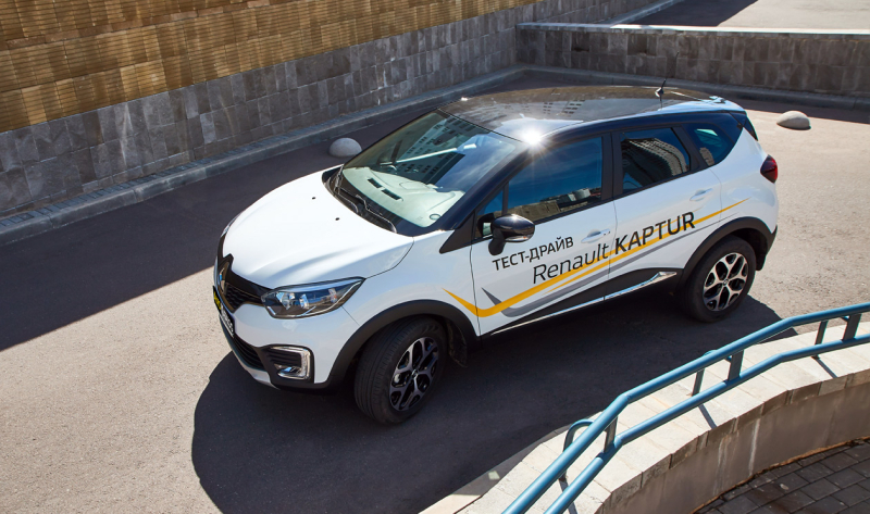 тест Renault Kaptur (Рено Каптюр) с полным приводом и механической коробкой передач