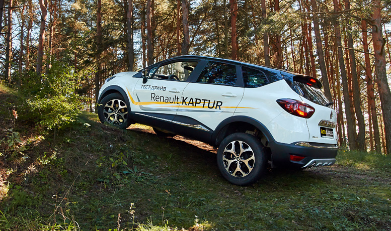 тест Renault Kaptur (Рено Каптюр) с полным приводом и механической коробкой передач