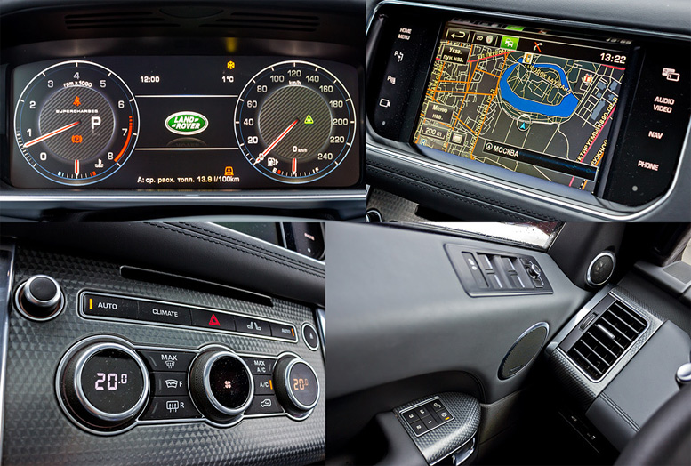 сравнительный тест-драйв Mercedes ML и Range Rover Sport 2013