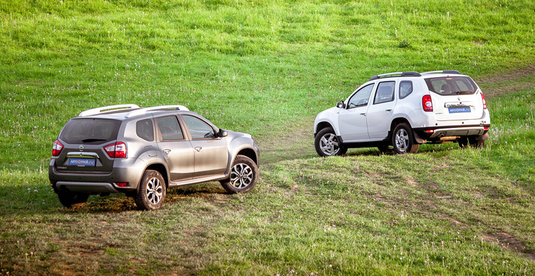 Сравнительный тест-драйв Nissan Terrano и Renault Duster