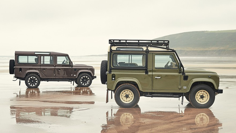 Эта музыка будет вечной: JLR начинает неограниченное производство Classic Defender V8