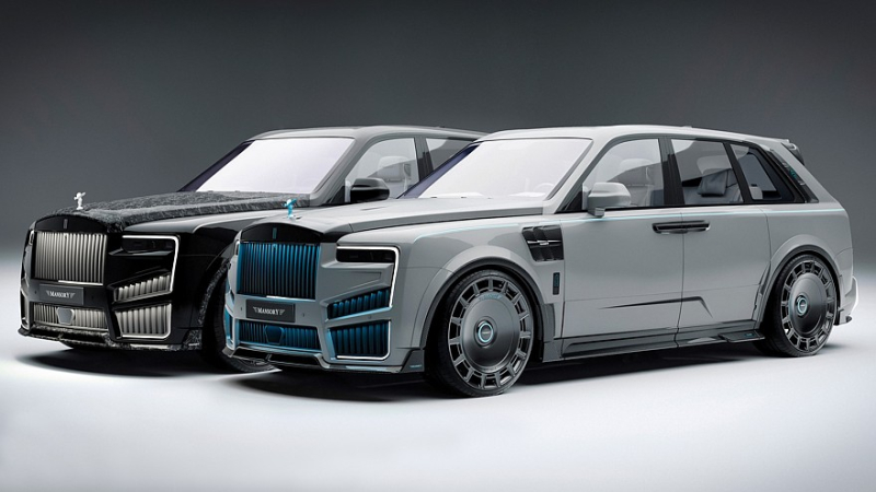 Обновлённый Rolls-Royce Cullinan от Mansory: больше мощности и карбоновый гротеск