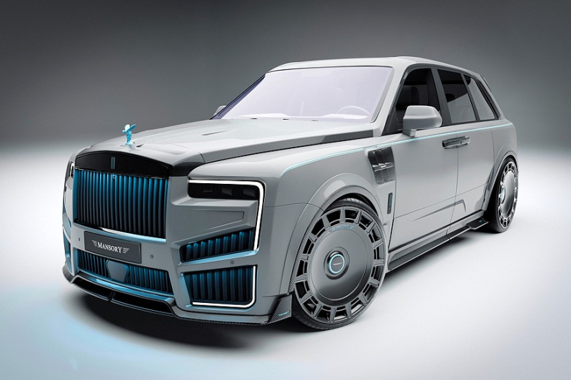 Обновлённый Rolls-Royce Cullinan от Mansory: больше мощности и карбоновый гротеск