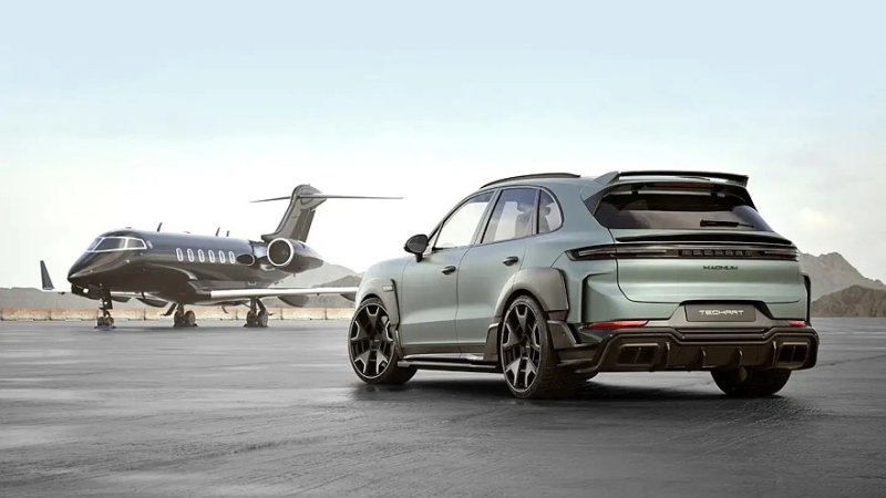 Новый Techart Magnum на базе Porsche Cayenne: до 930 л.с. и лютый карбоновый обвес