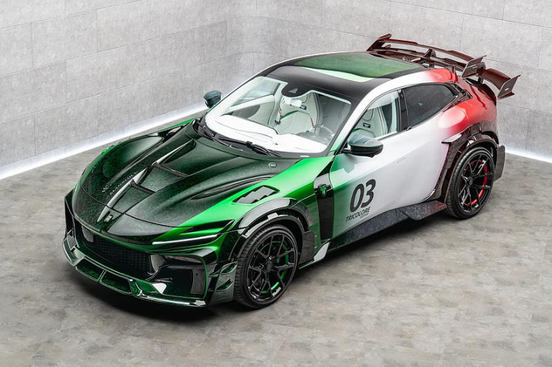 Mansory Pugnator Tricolore: самая безжалостная тюнинг-версия Ferrari Purosangue