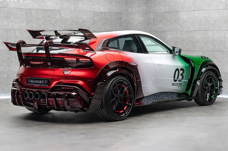 Mansory Pugnator Tricolore: самая безжалостная тюнинг-версия Ferrari Purosangue